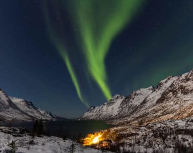 Ver Auroras boreales en Tromso Noruega