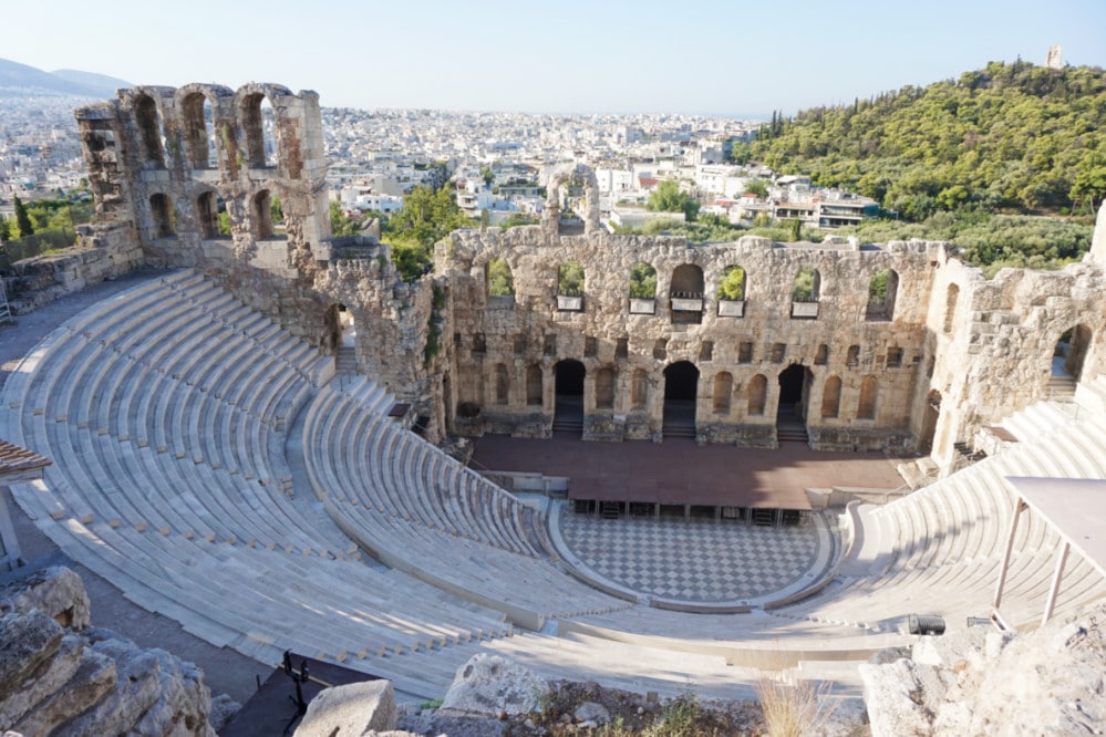 Qué ver en Atenas en dos días: Odeón de Herodes
