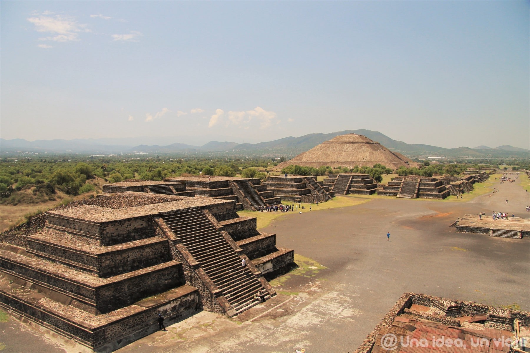 Perspectiva al visitar Teotihuacán