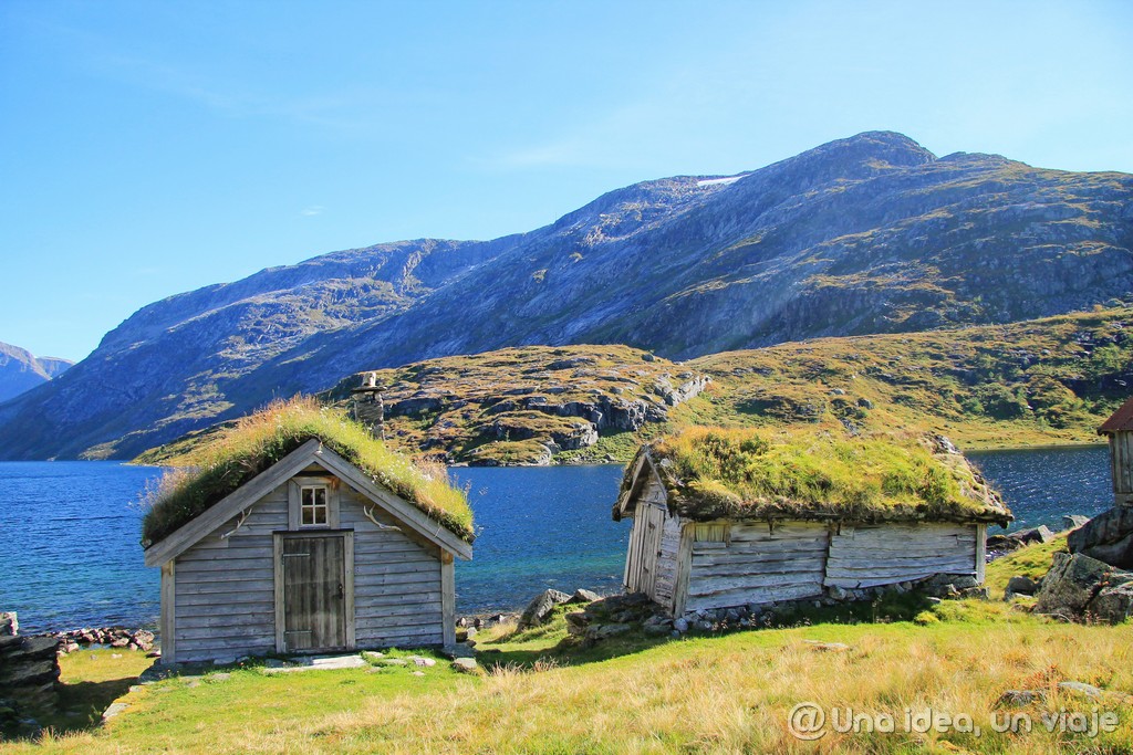 Ruta de una semana de viaje por los fiordos en Noruega