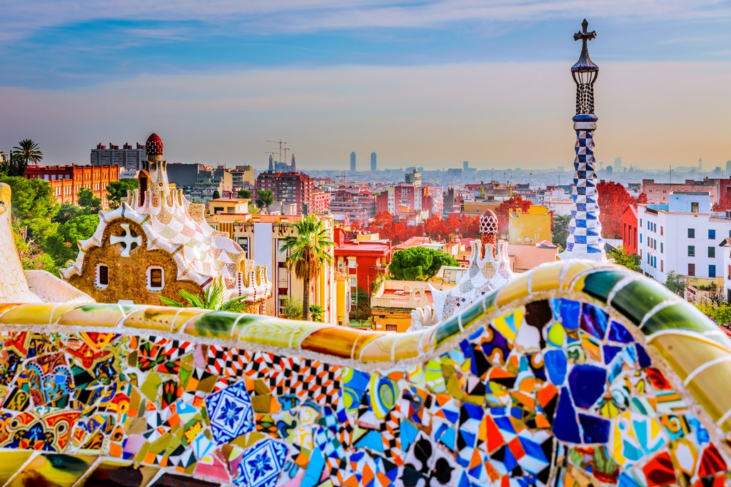 Barcelona y los colores de Gaudí
