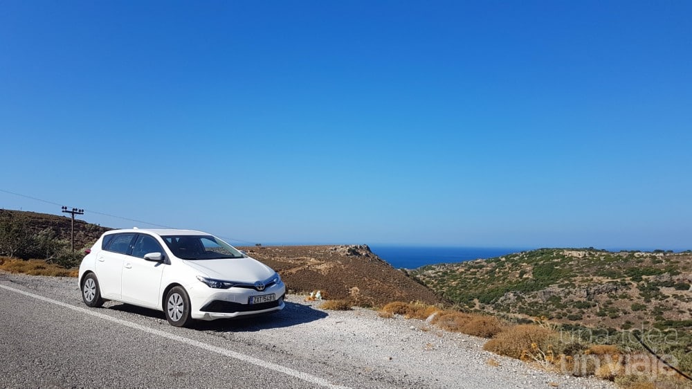 Carreteras con vistas de Creta