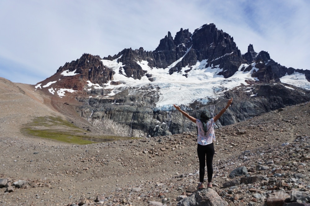 Glaciar en Cerro Castillo