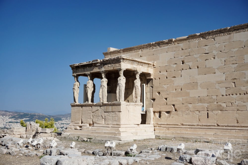 Visitar la Acrópolis de Atenas - Erectión