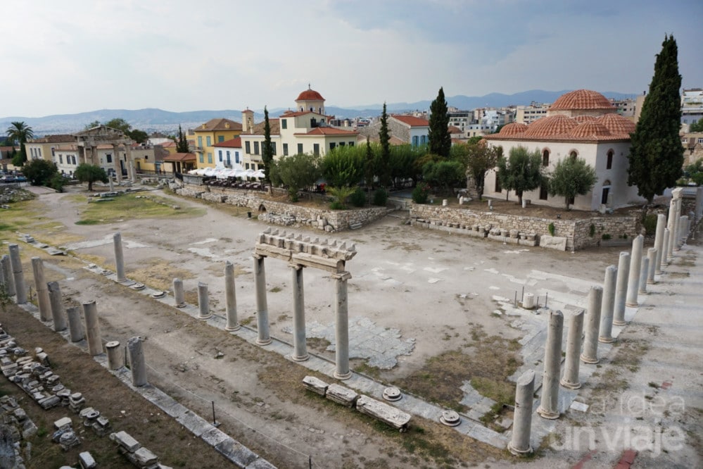 Qué visitar en Atenas en un día: Ágora romana en Atenas