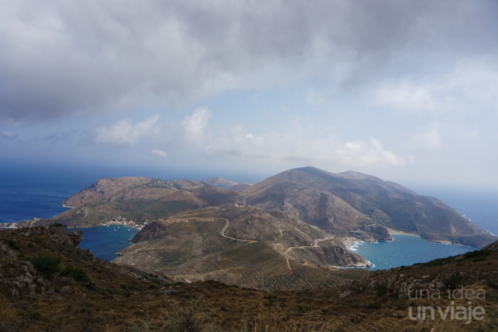 Lugares que ver en el Peloponeso: Vistas del acceso al Cabo Tenaron
