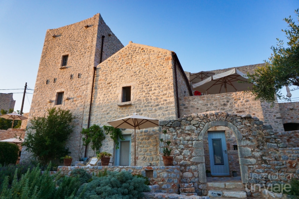 Hotel Antares Mani en la ruta de una semana en el Peloponeso