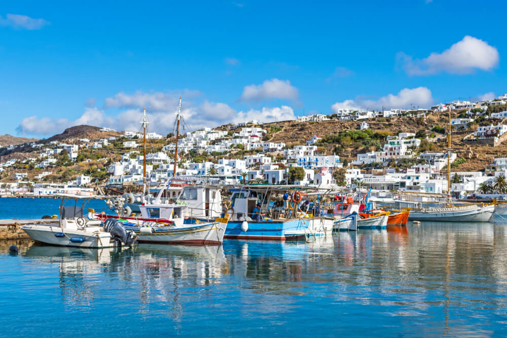 Viaje a las islas griegas: Santorini y Mykonos