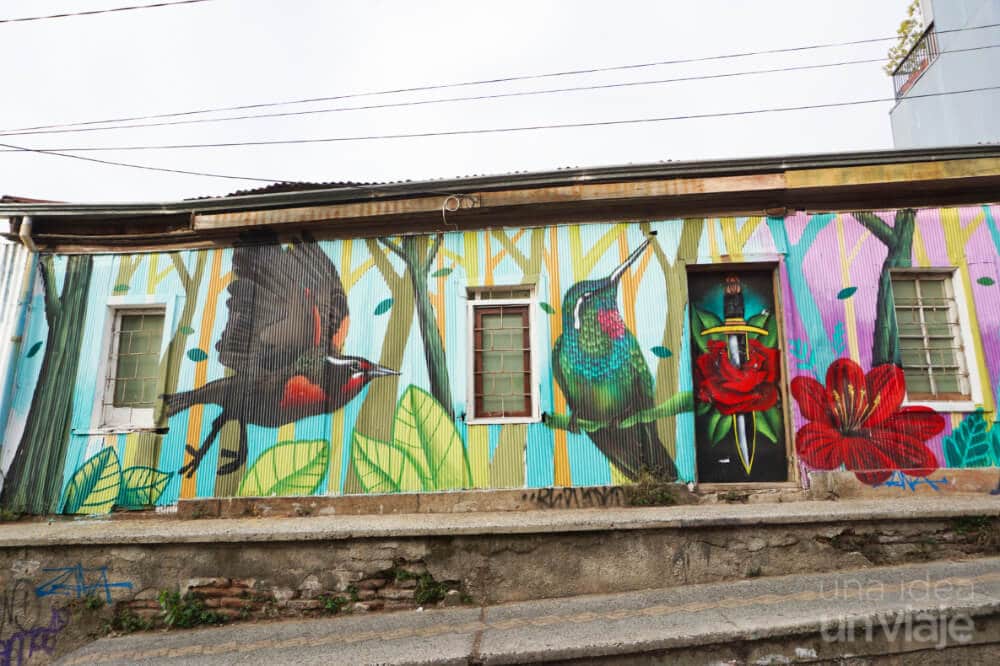 Qué hacer en Valparaíso: Murales y escaleras