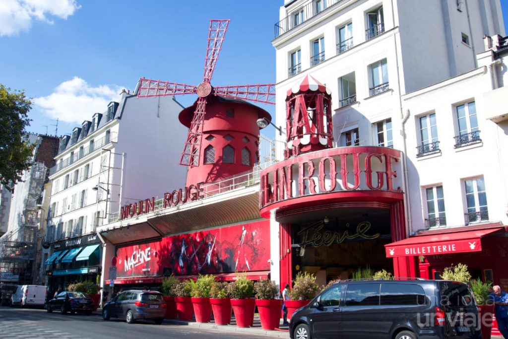 París en dos días Moulin Rouge