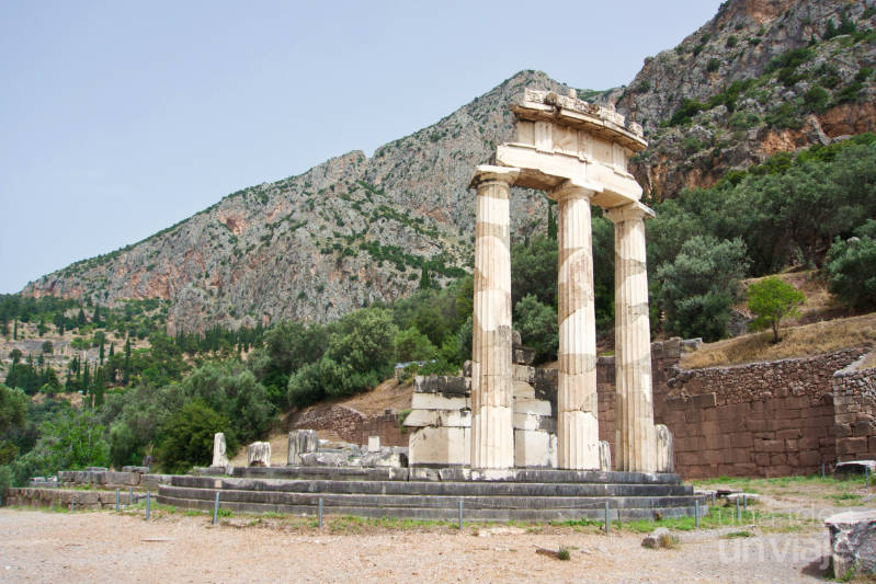 Santuario de Atenea Pronaica, en Delfos